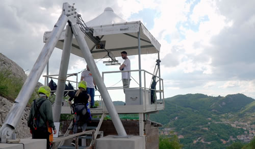 Sicurezza del imbracature Volo dell’Angelo
